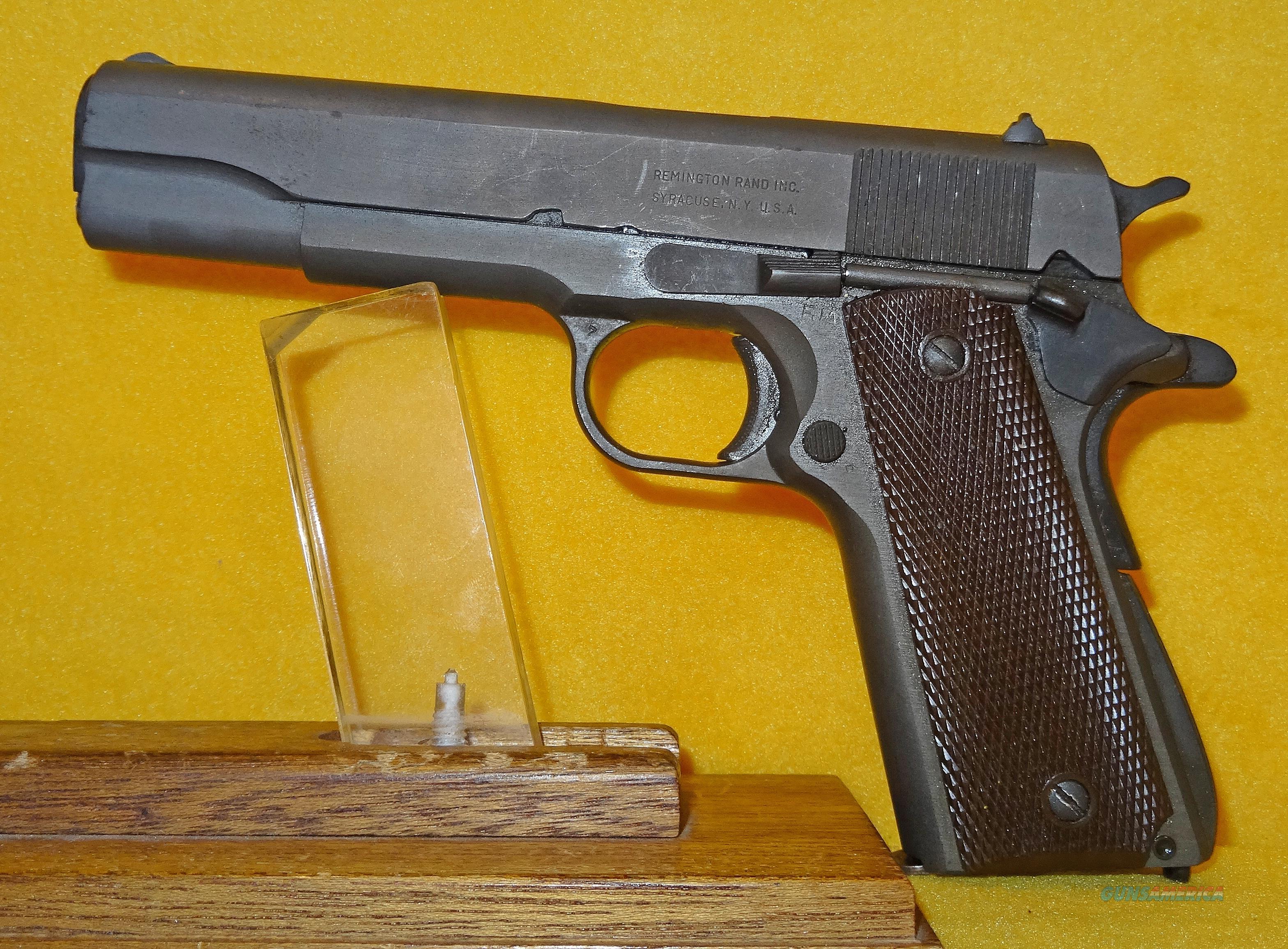 How To Check Info On 1911 Remington Rand Serial Numbers