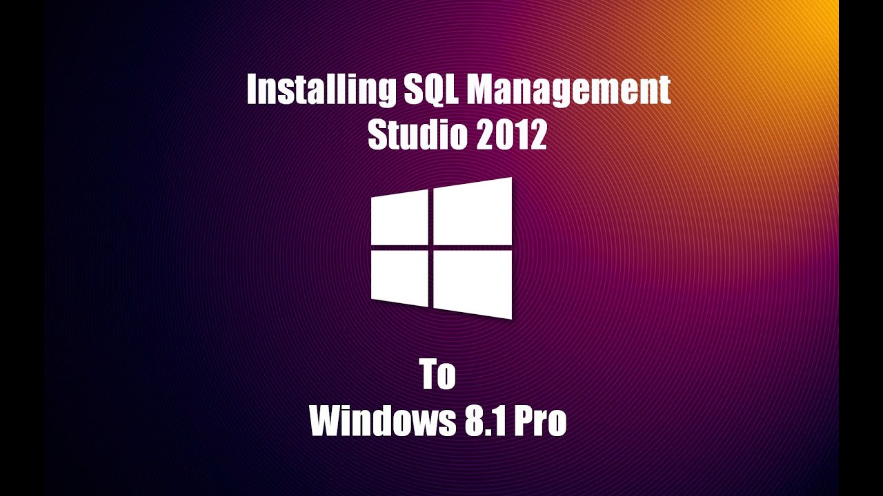 Microsoft Sql Server Management Studio 2012 Download For Mac